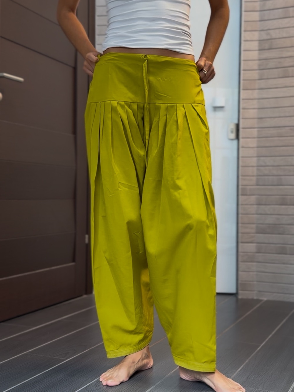 Women’s harem olive green Pants